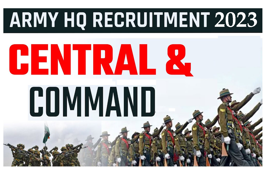 Army HQ Central Command Recruitment 2023