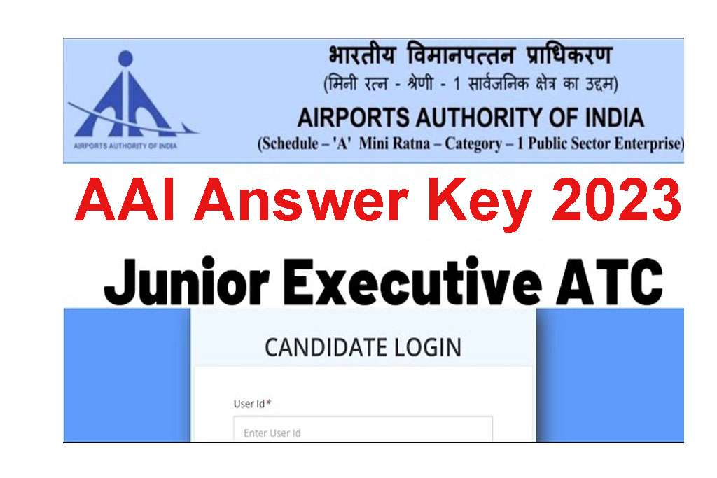 AAI Junior Executive ATC Answer Key 2023