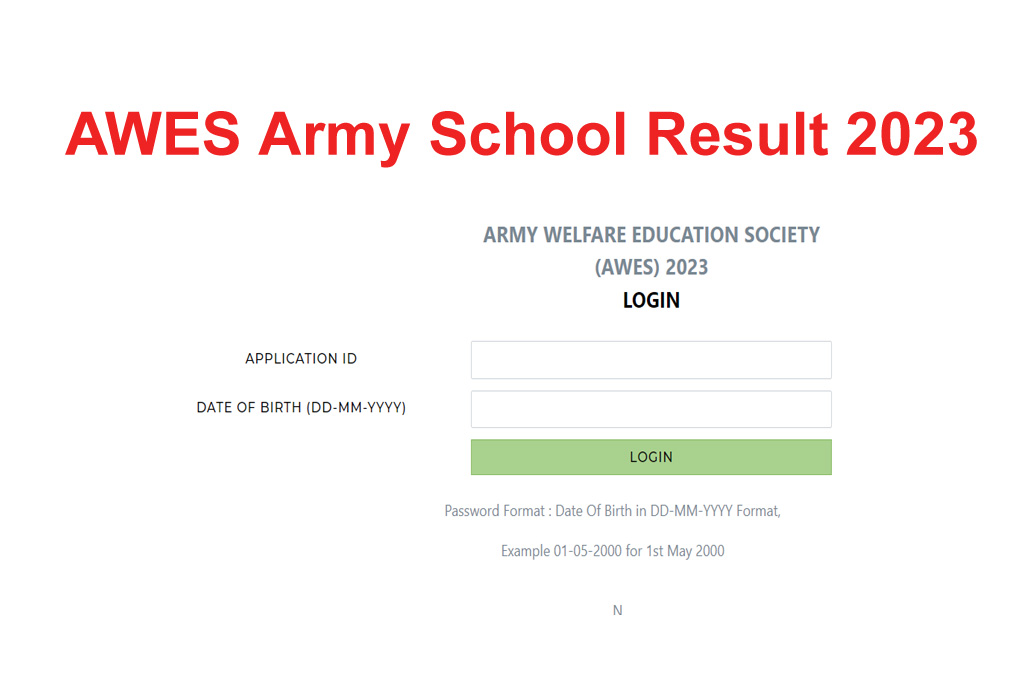 AWES Army School Result 2023