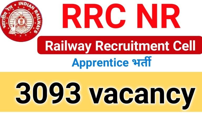 RRC NR Apprentice Recruitment 2023-24 Notification Out For 3093 Post ...