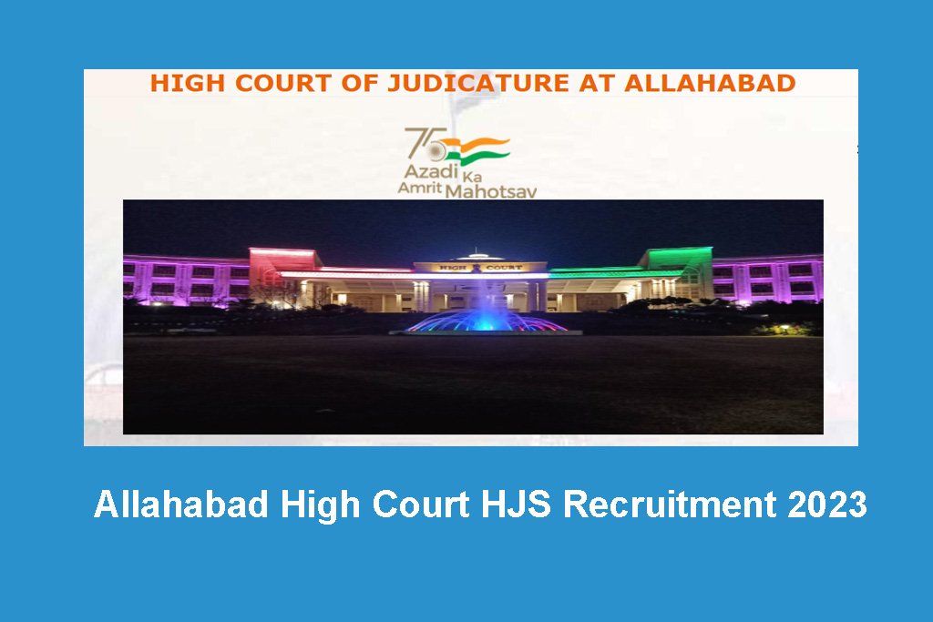 Allahabad High Court District Judge Recruitment 2024
