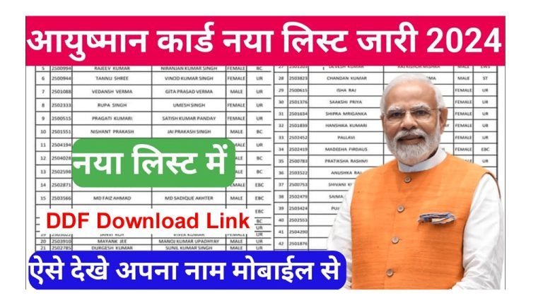 Ayushman Card List 2024