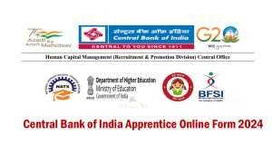 Central Bank of India Apprentice Online Form 2024