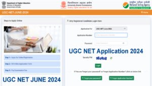 UGC NET June 2024 Application Form