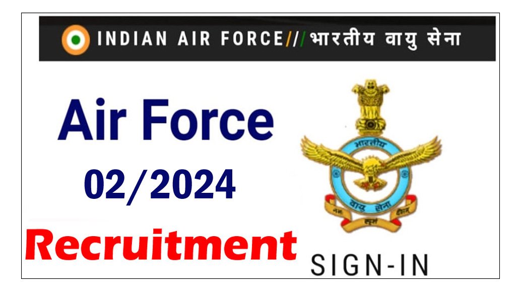 Air Force AFCAT Recruitment 2024