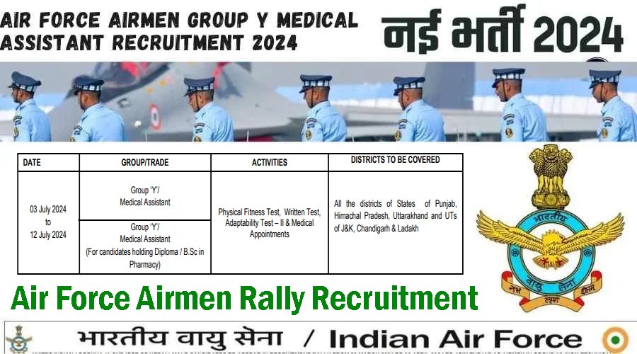 Air Force Airmen Rally Recruitment 2024
