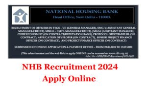 NHB Recruitment 2024