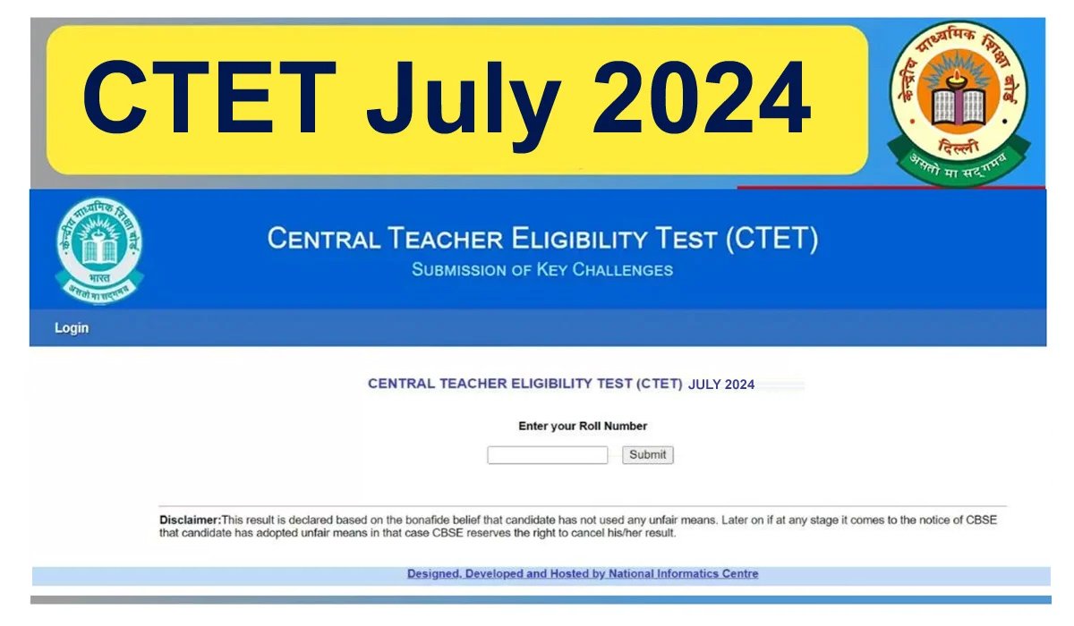 CTET Result Date 2024