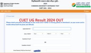 CUET UG Result 2024