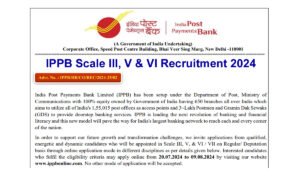 IPPB Scale Recruitment 2024