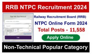 RRB NTPC Recruitment 2024