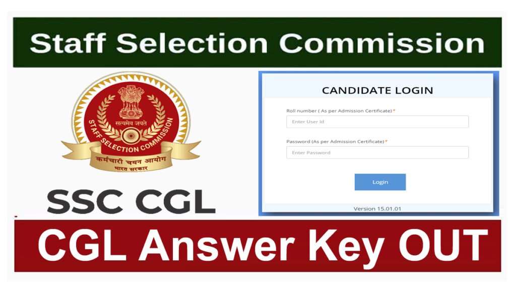 SSC CGL Answer Key 2024