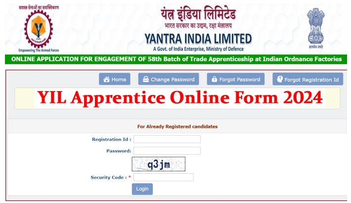 Yantra India Limited Apprentice Vacancy 2024