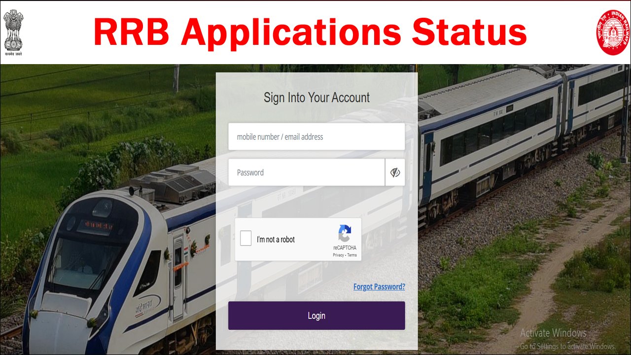 RRB Paramedical Application Status 2024