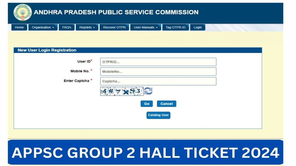 APPSC Group 2 Mains Admit Card 2024