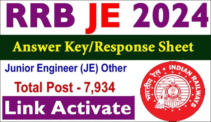 RRB JE Answer Key 2024