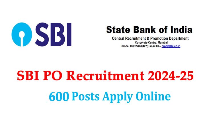 SBI PO Apply Online Form 2024-25