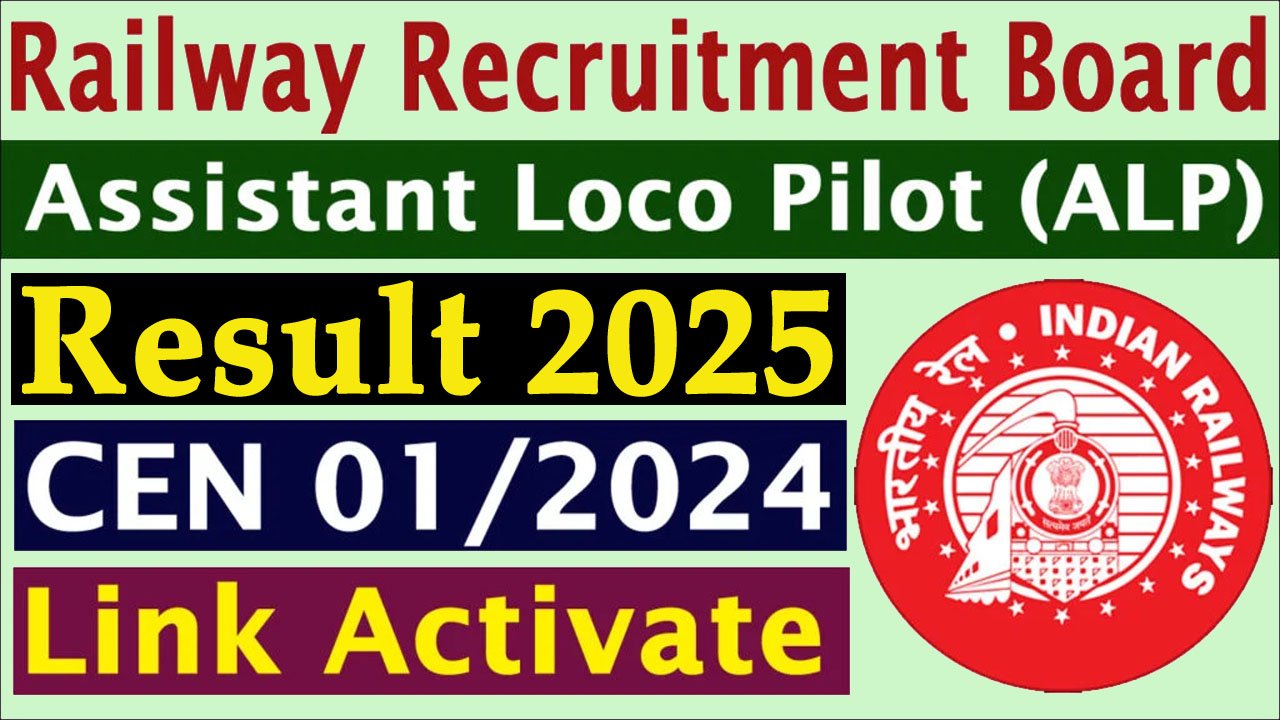 RRB ALP Result 2025