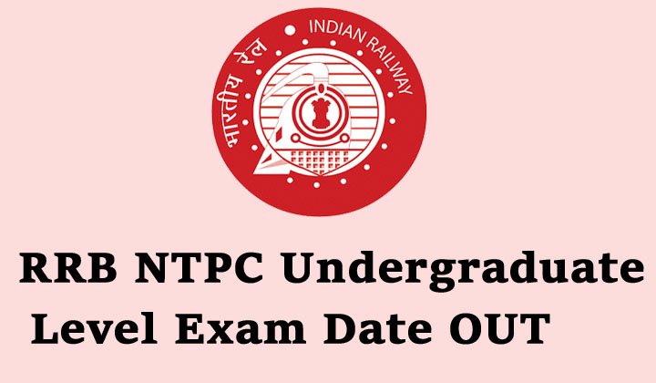 RRB NTPC Undergraduate Level Exam Date 2025