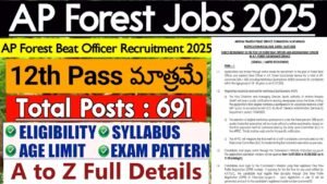 APPSC FBO ABO Recruitment 2025