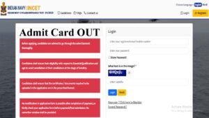 Indian Navy Civilian INCET Admit Card 2025 Out For INCET 012025 Download Hall Ticket For Exam Indian Navy Civilian INCET Admit Card 2025