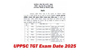 UPPSC TGT Exam Date 2025