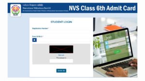 JNVST Class 6th Admit Card 2026 released on navodaya.gov.in JNVST Class 6th Admit Card 2026