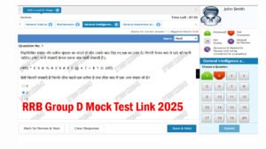 Railway Group D Mock Test Link 2025