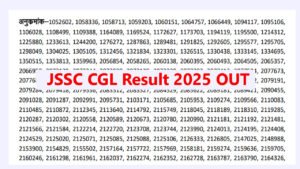 JSSC CGL Result 2025