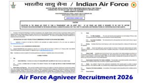 Air Force Agniveer Recruitment 2026