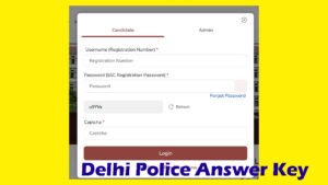 Delhi Police Constable Answer Key 2026
