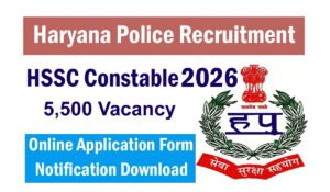Haryana Police Constable Recruitment 2026