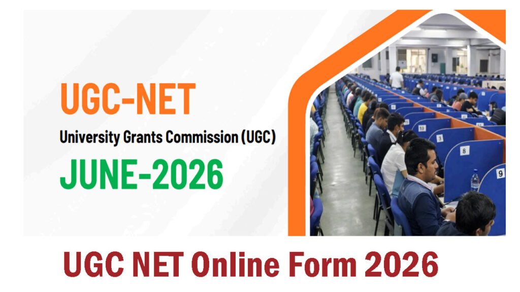 UGC NET Online Form 2026