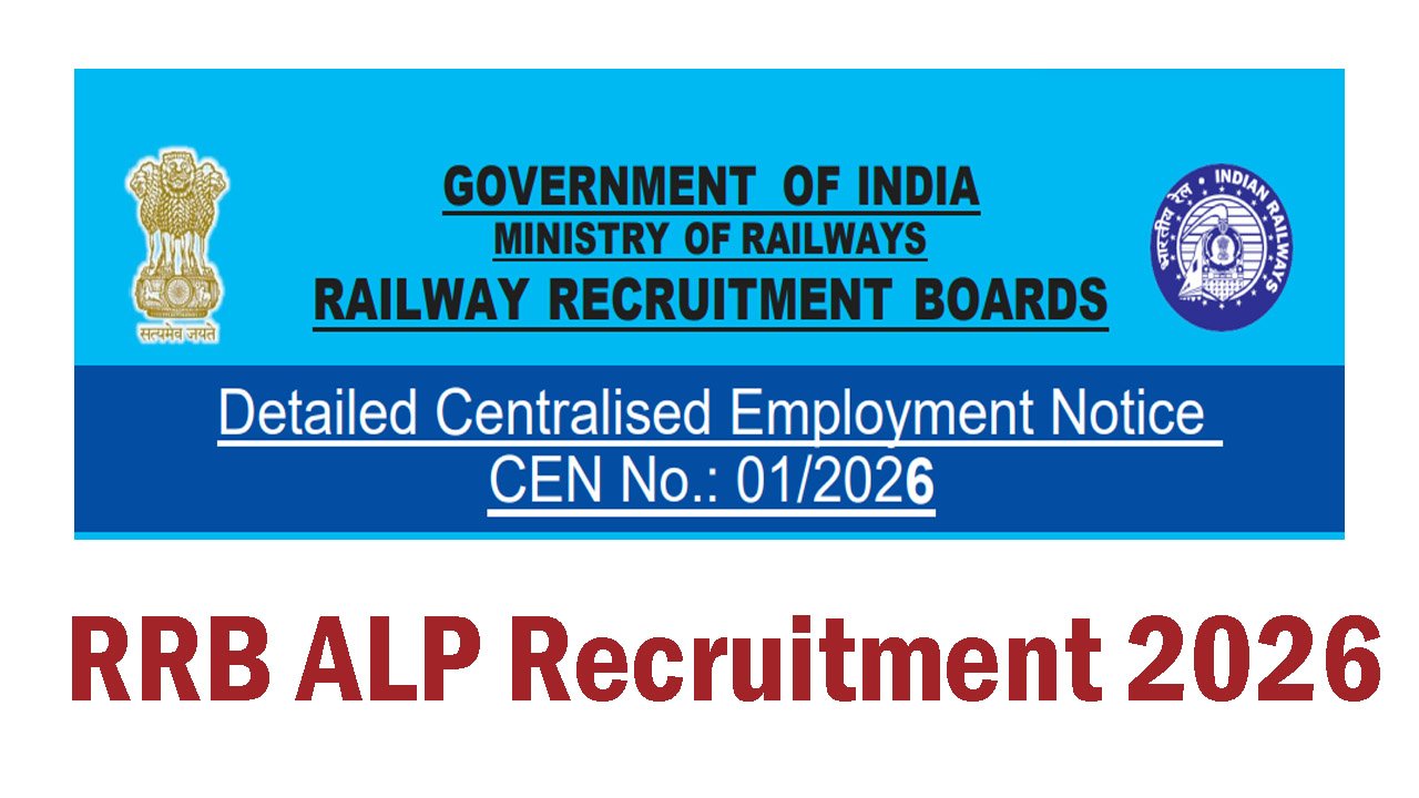RRB ALP Recruitment 2026