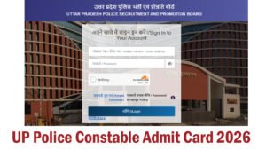 UP Police Constable Admit Card 2026