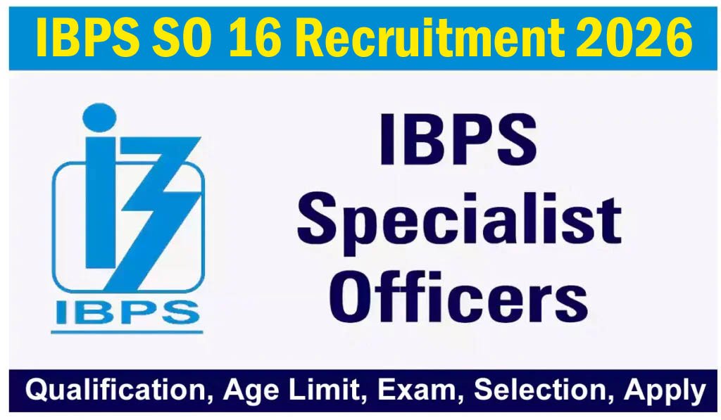 IBPS SO Recruitment 2026